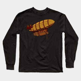 Retro airship Long Sleeve T-Shirt